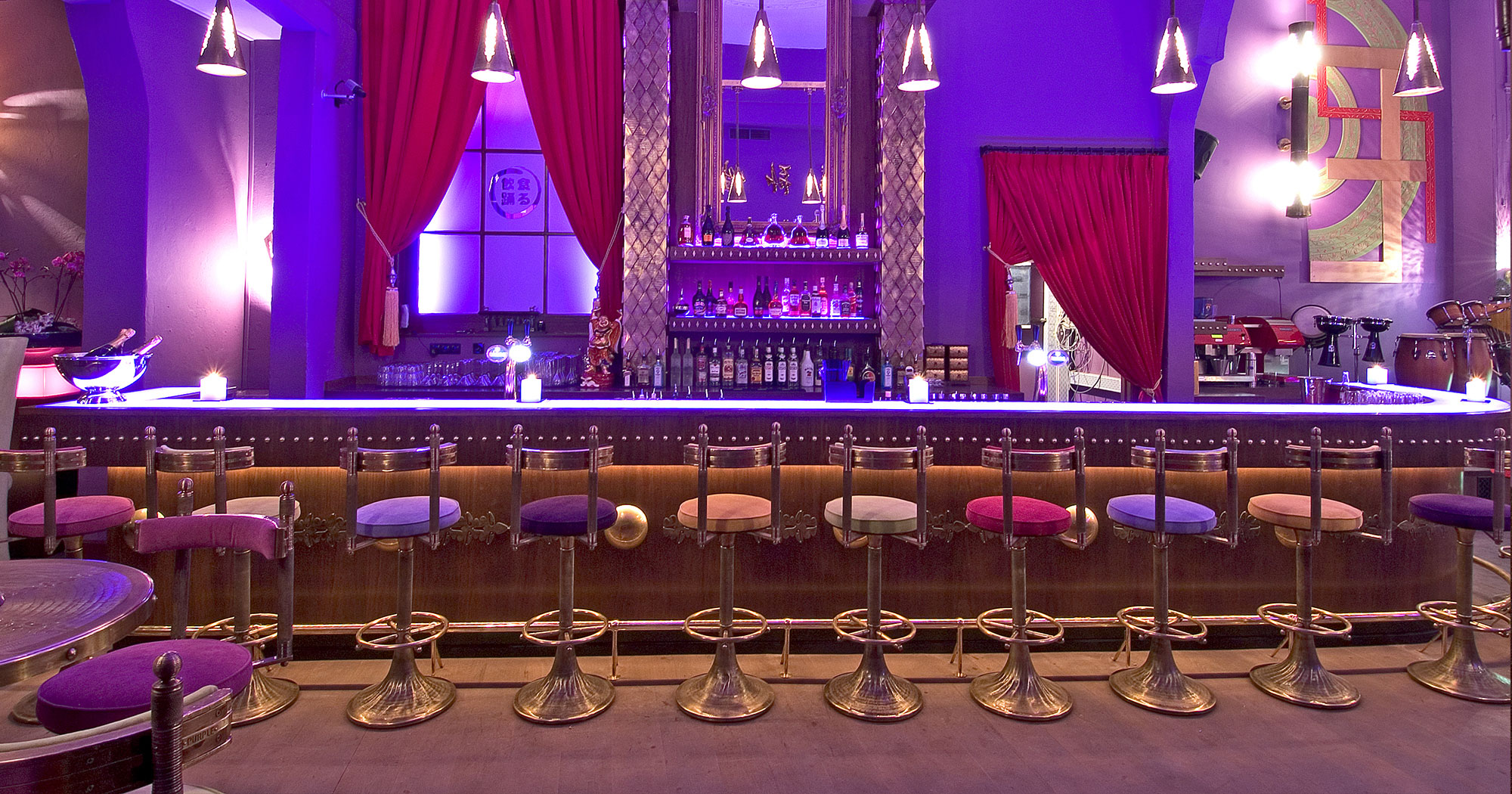 Purple Lounge Club Holland Said Berrada Architects