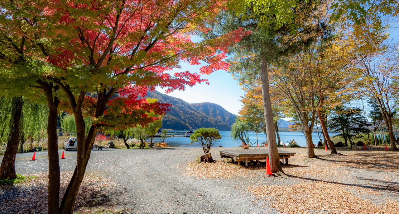 【公式】西湖 湖畔キャンプ場