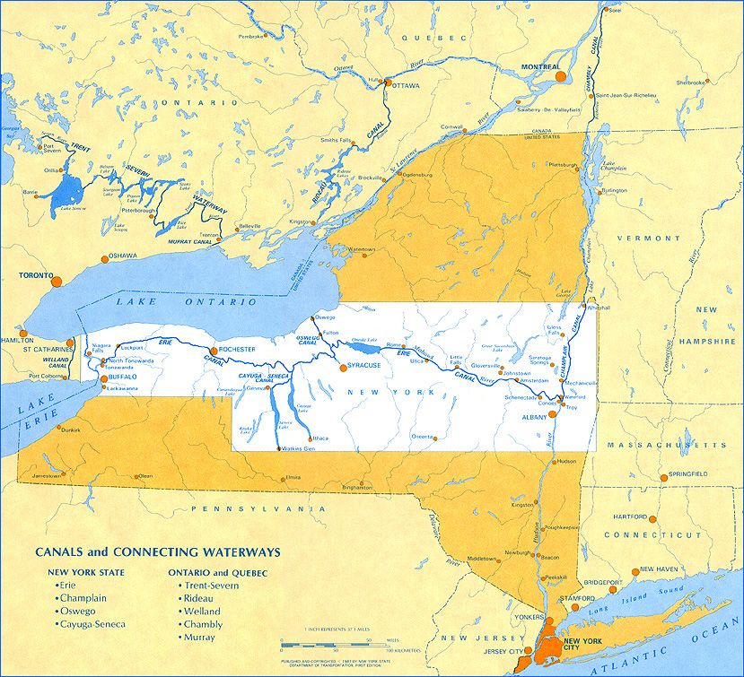 Canals Of New York Map The Trip « Sail Bojangles