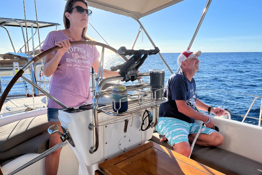 Tacking & Jibing (Gybing) Sailing Britican