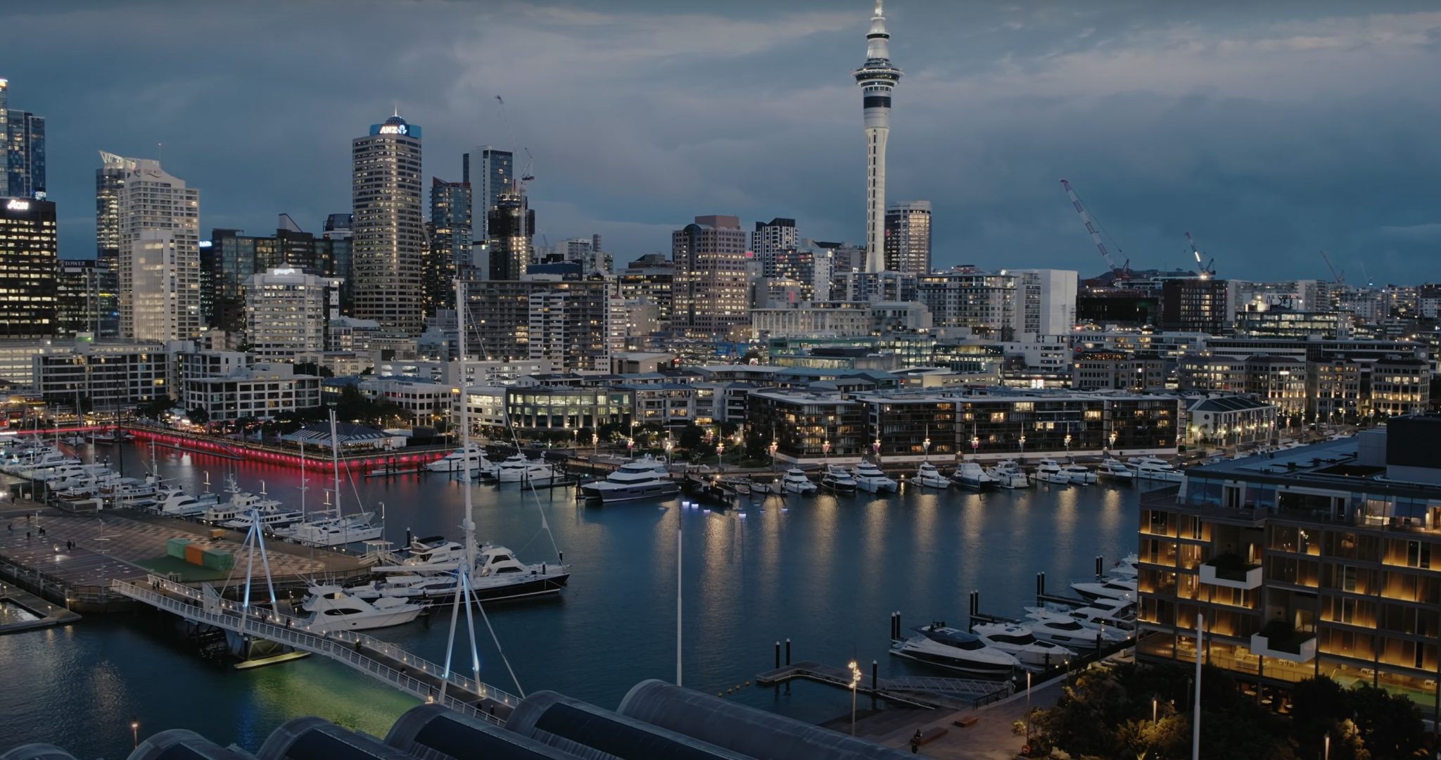 Viaduct Harbour (Auckland Viaduct Marina), New Zealand location