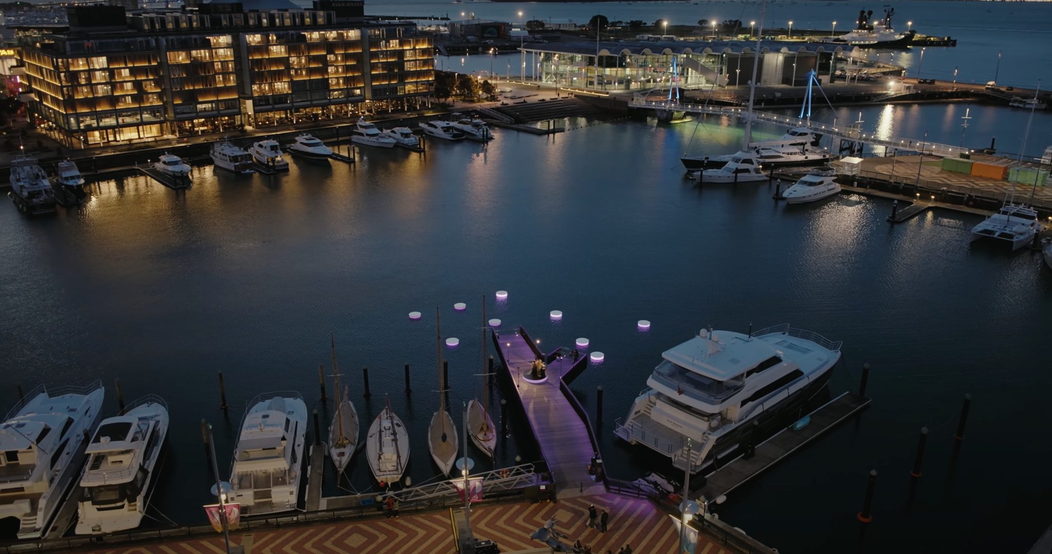 Viaduct Harbour (Auckland Viaduct Marina), New Zealand location