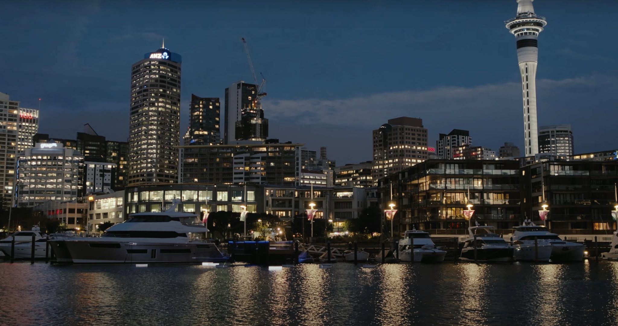 Viaduct Harbour (Auckland Viaduct Marina), New Zealand location