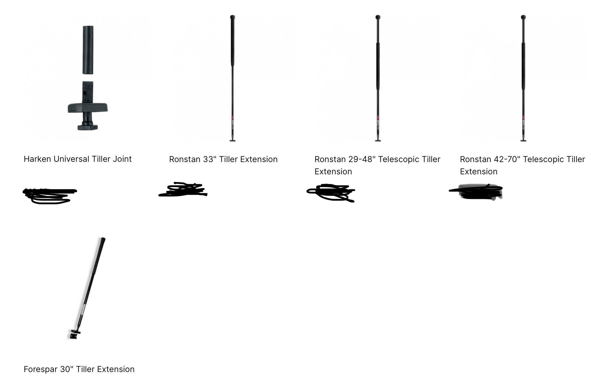 What length tiller extension is best in a Sunfish?