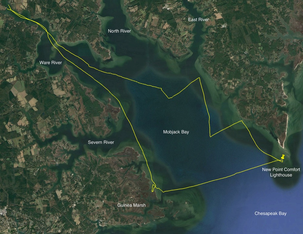 Mobjack Bay 2021 Sailing Moga