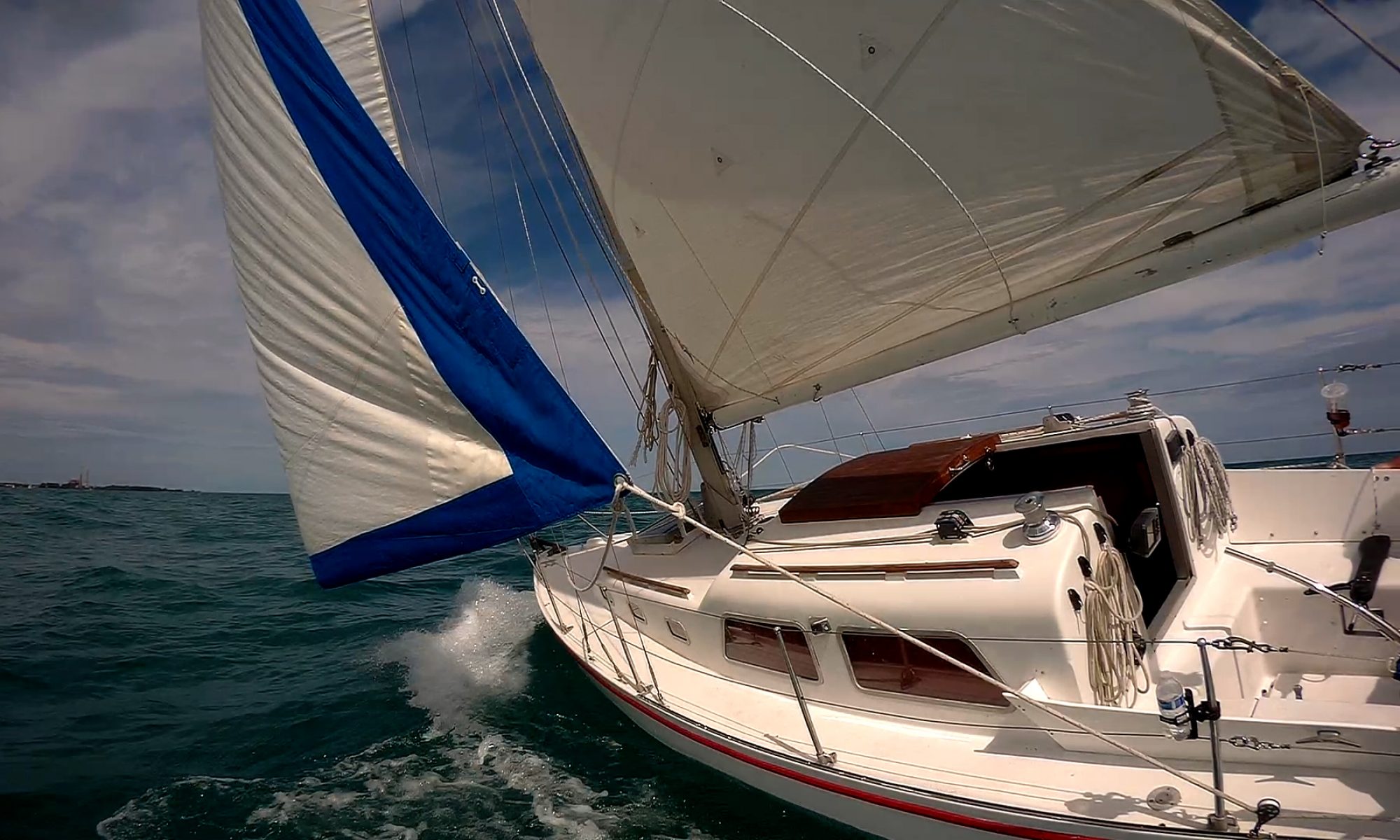 24June2023 Lake Michigan sailing with 5 10 knots of wind and the