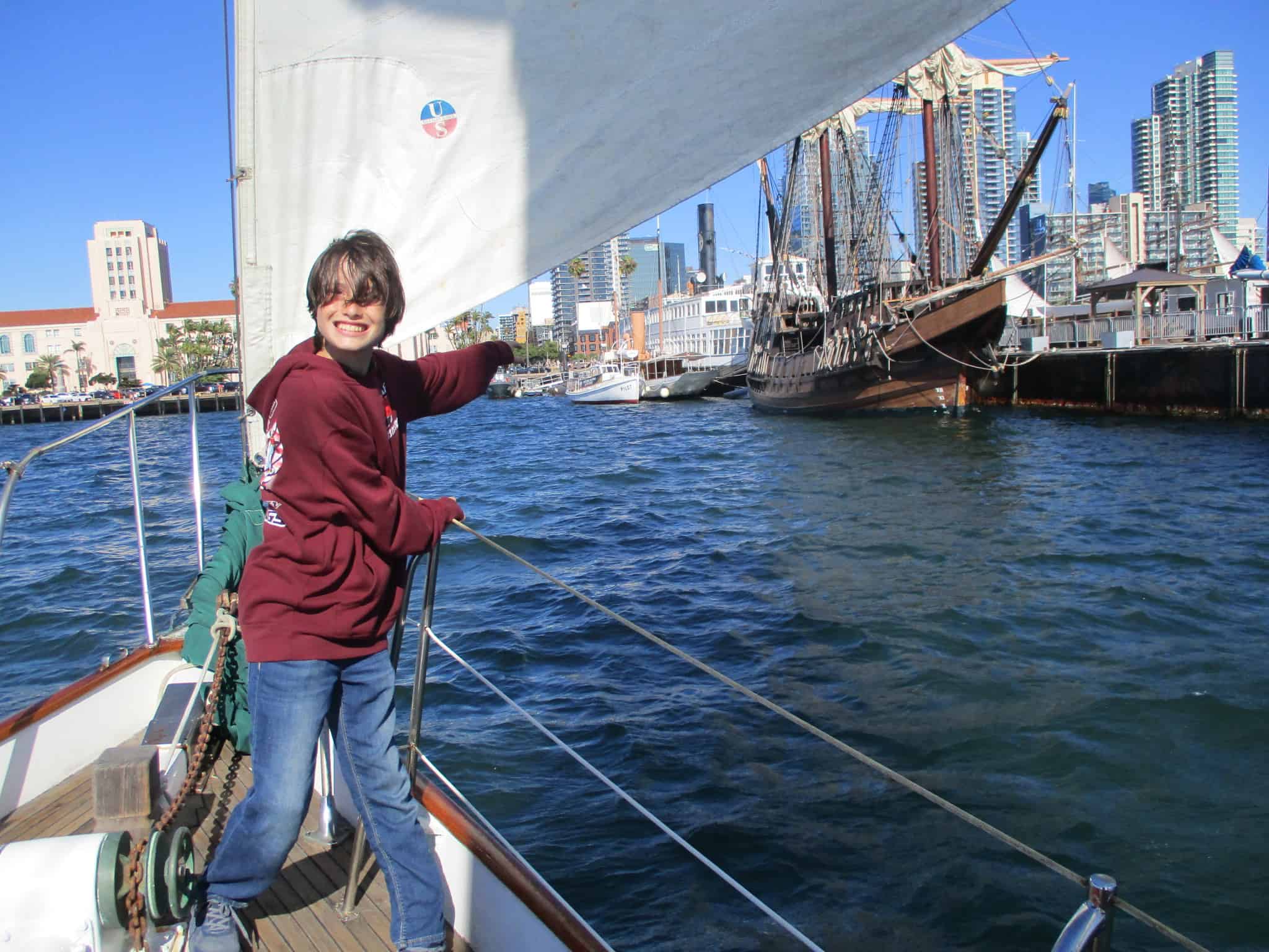 Sail JADA San Diego Bay Sailing Charters and Tours