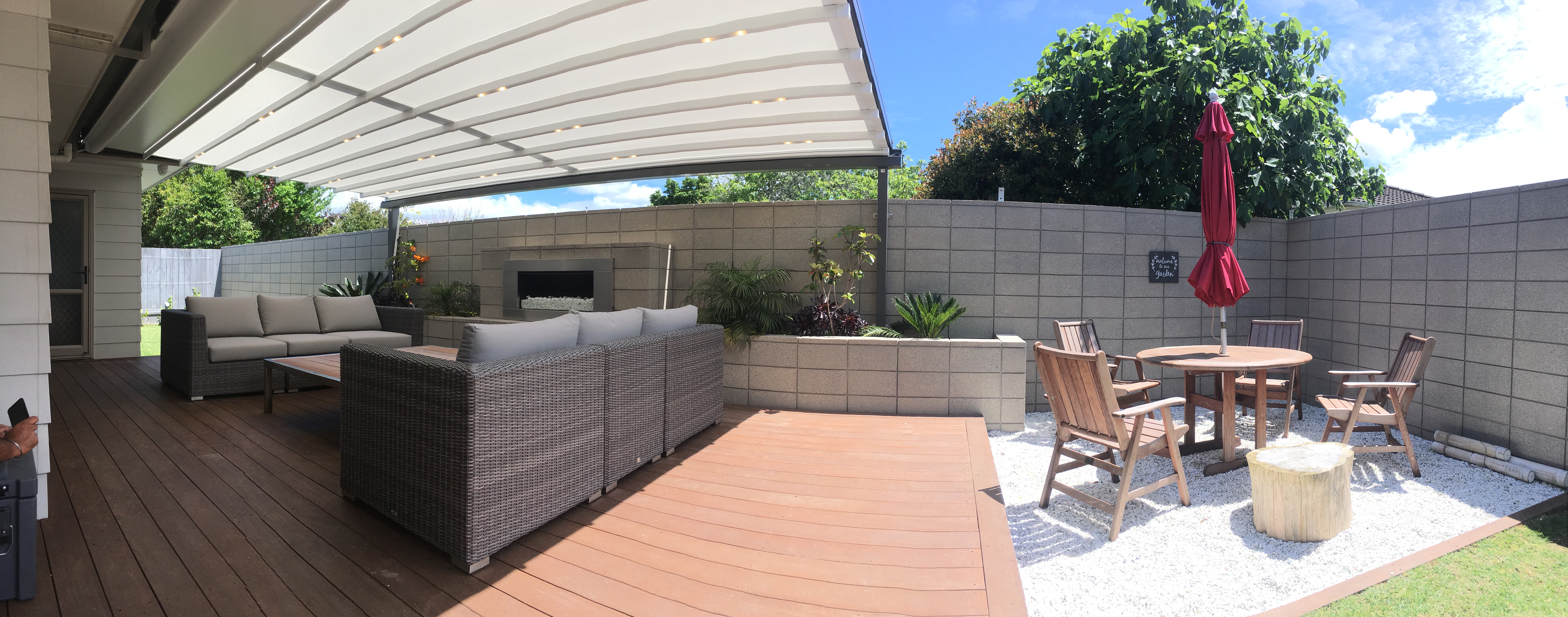 Oztech Retractable Pergola