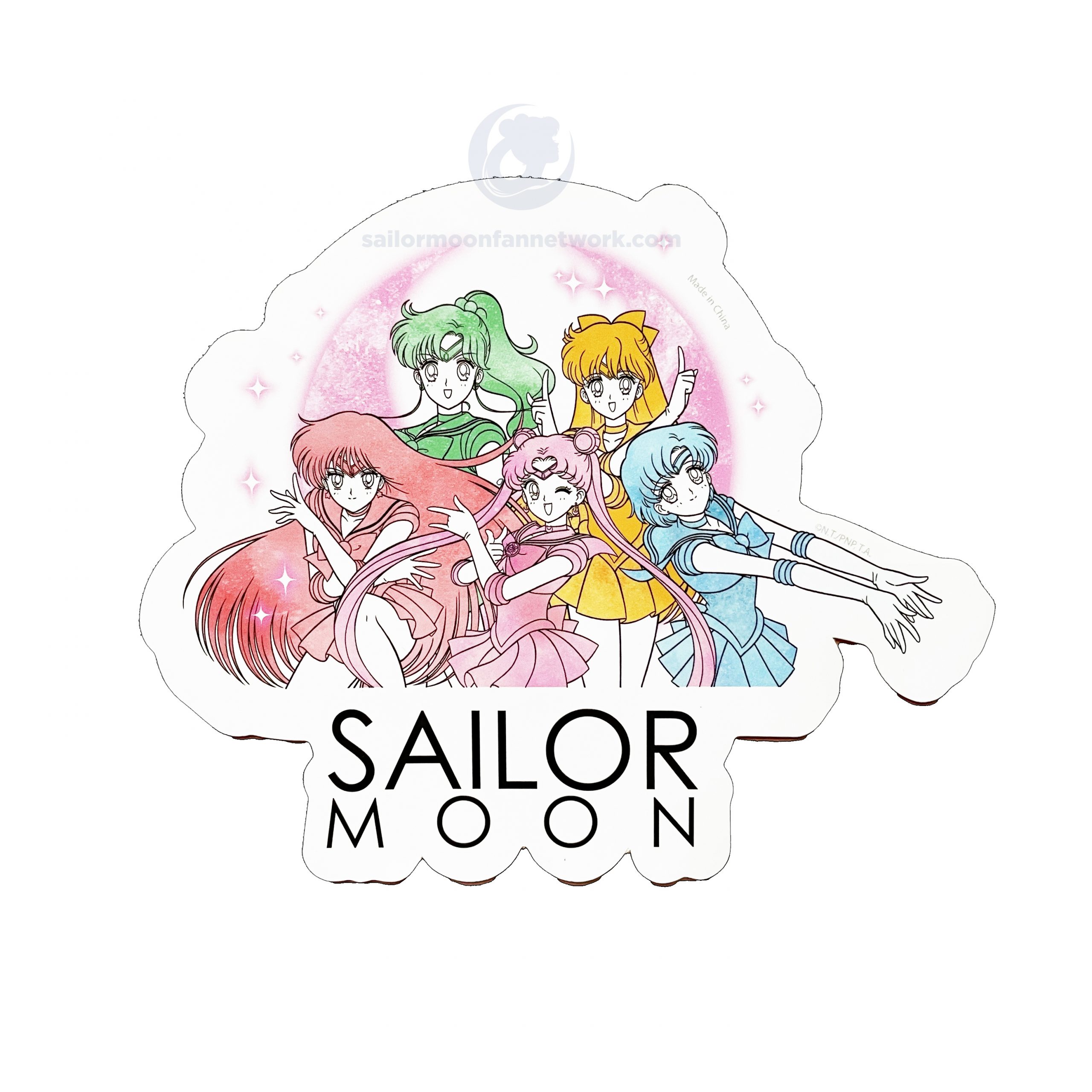 Hot Topic Sailor Moon Group Pastel Sticker