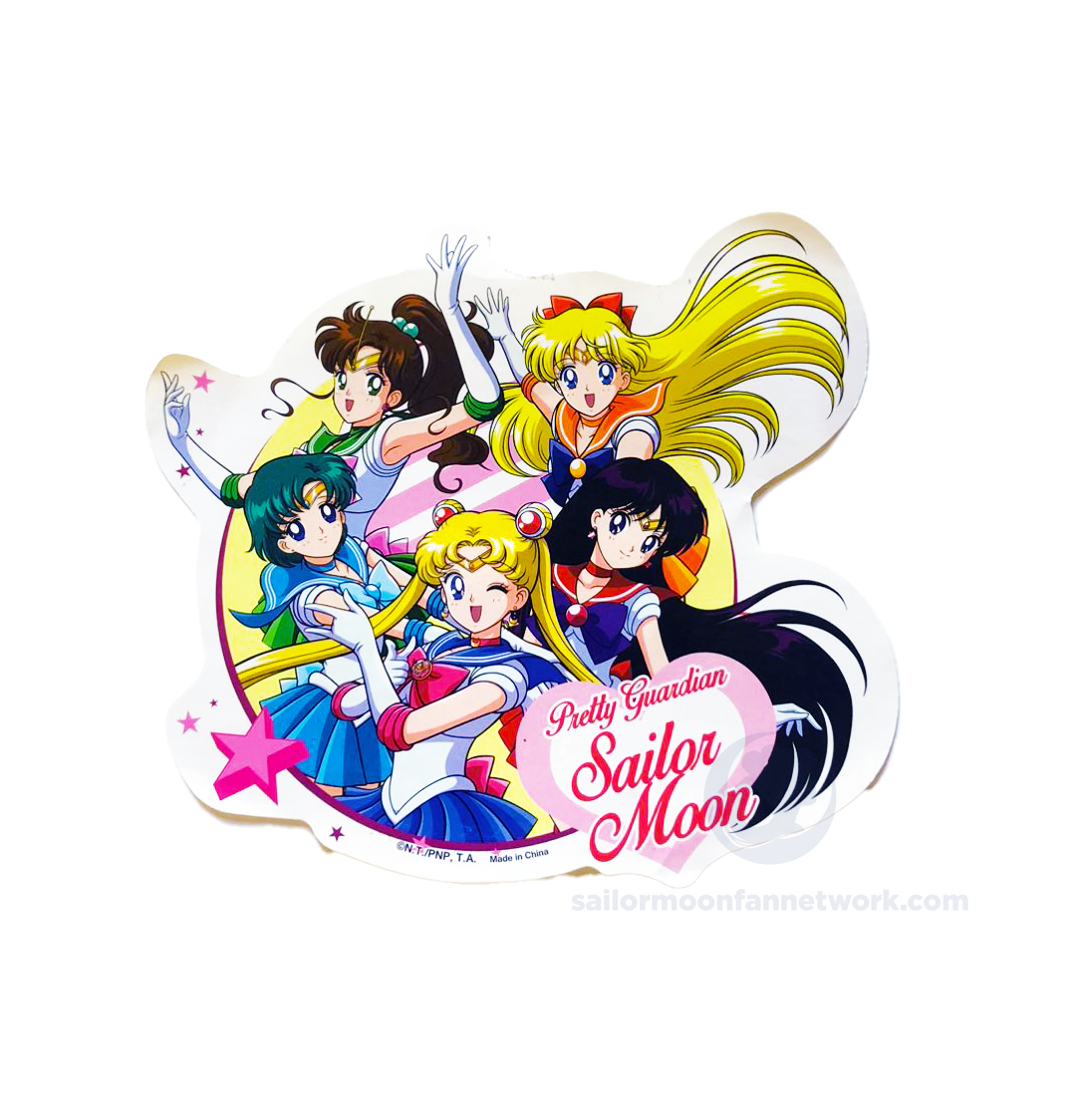 Hot Topic Pretty Guardian Sailor Moon R Group Sticker