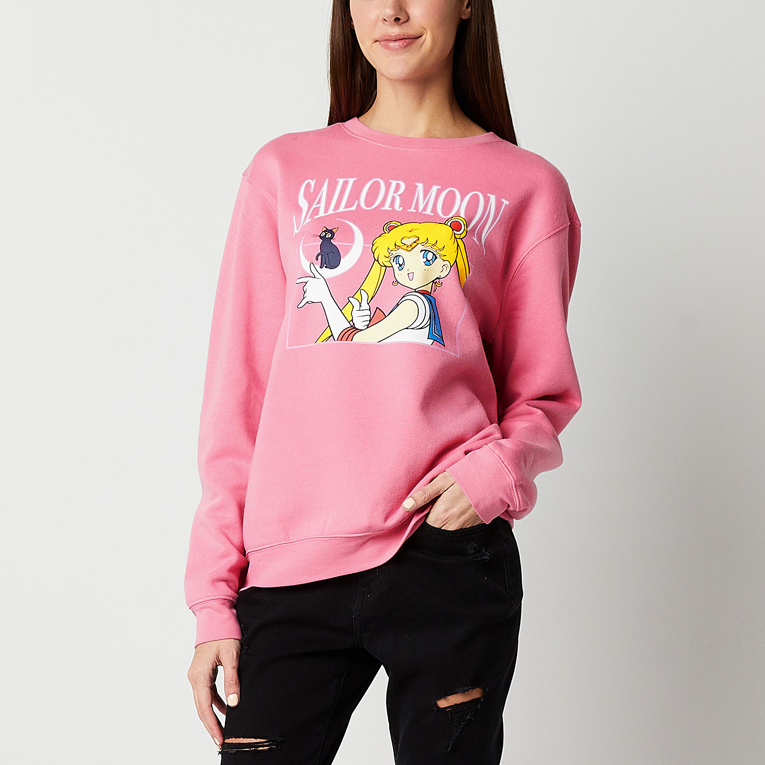 JCPenney Sailor Moon w/Luna, Sweatshirt