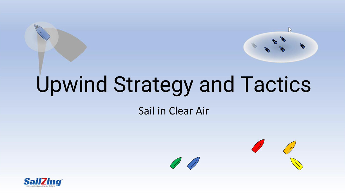 Upwind Strategy and Tactics Sail in Clear Air