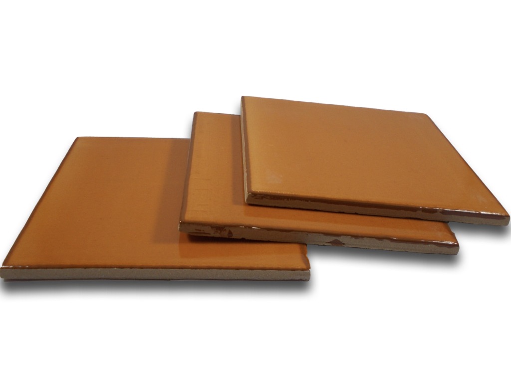 Ceramic Tile 4×4 Honey Brown Sai Mosaic Art