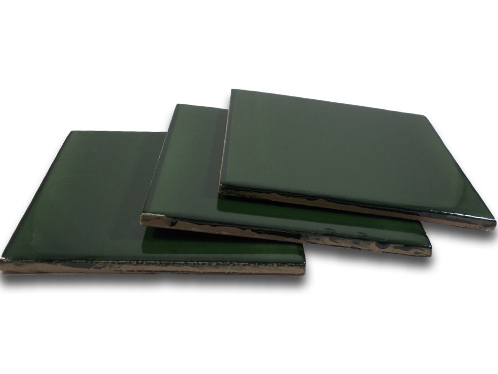 Ceramic Tile 4×4 Forest Green Dark Sai Mosaic Art