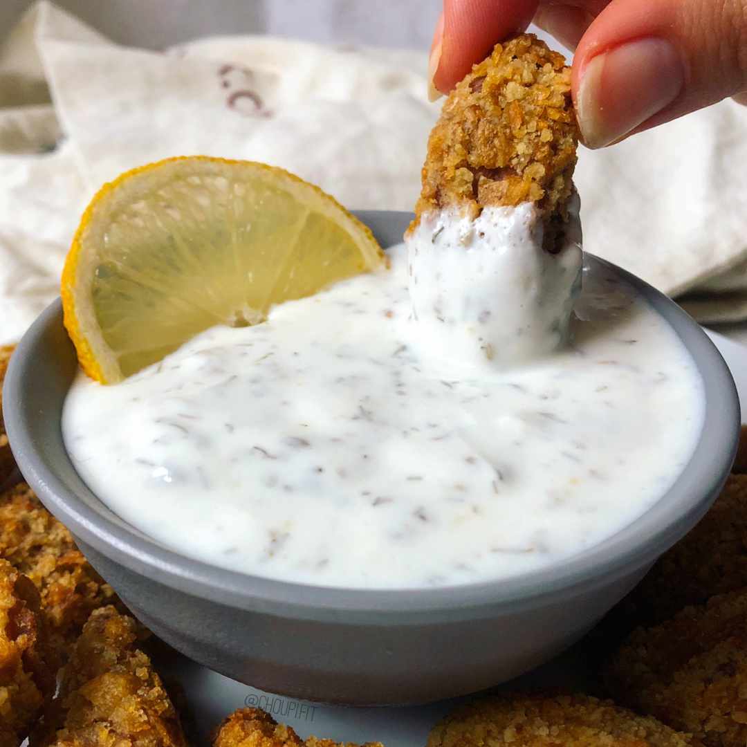 Sauce légère au yaourt et citron sans MG Sainplement Healthy