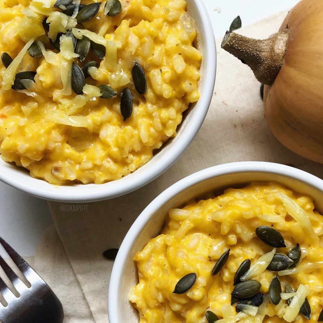 Risotto healthy à la courge butternut Sainplement Healthy