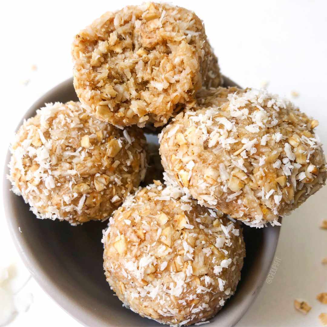 Energy ball noix de coco vegan (sans datte) Sainplement Healthy