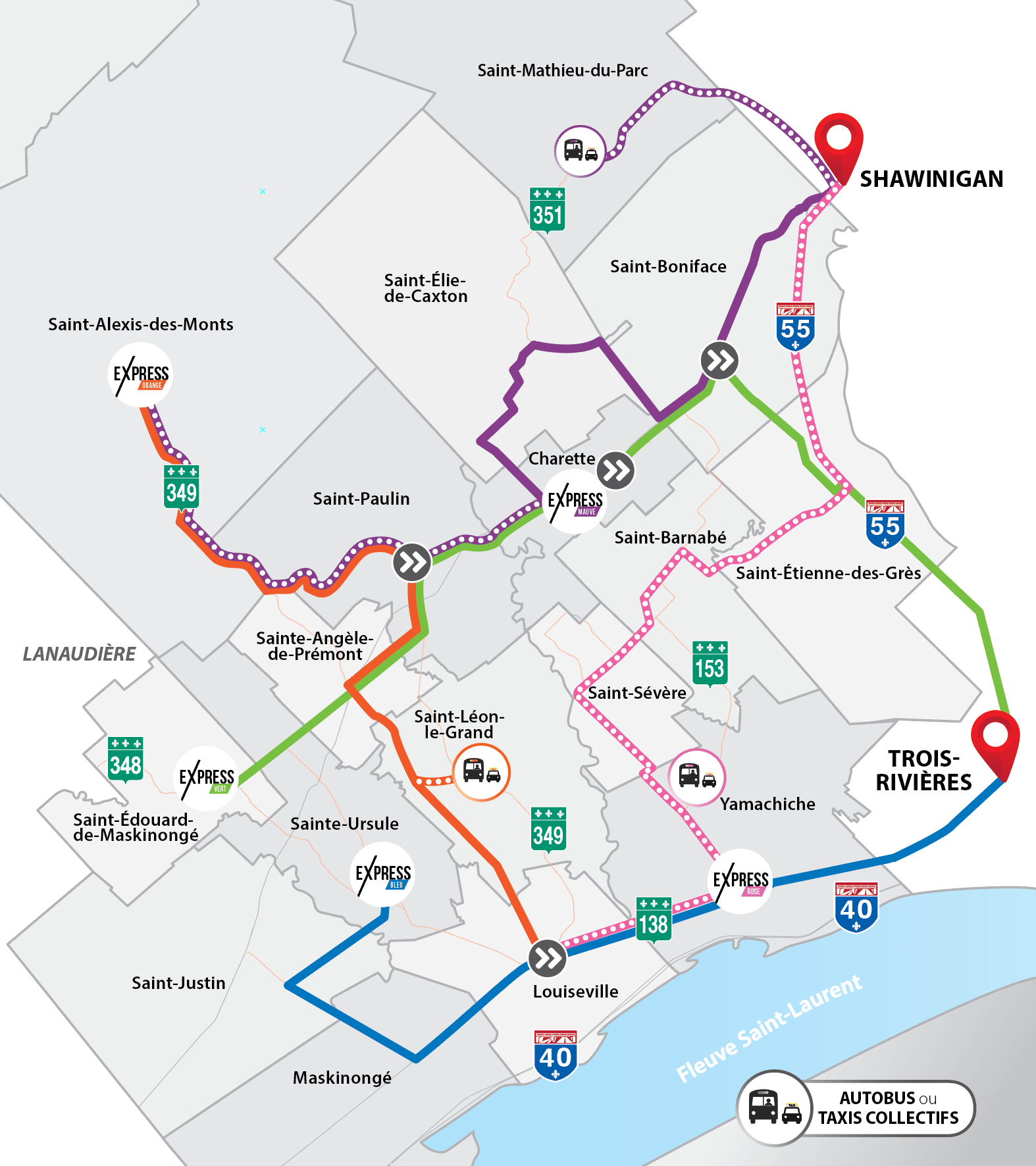 Transport collectif Municipalité de SaintBoniface