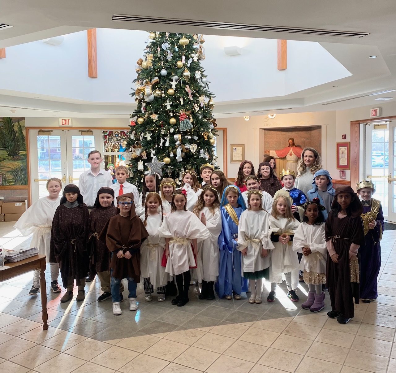 Christmas Tableau Saint Cyril of Jerusalem Catholic Church