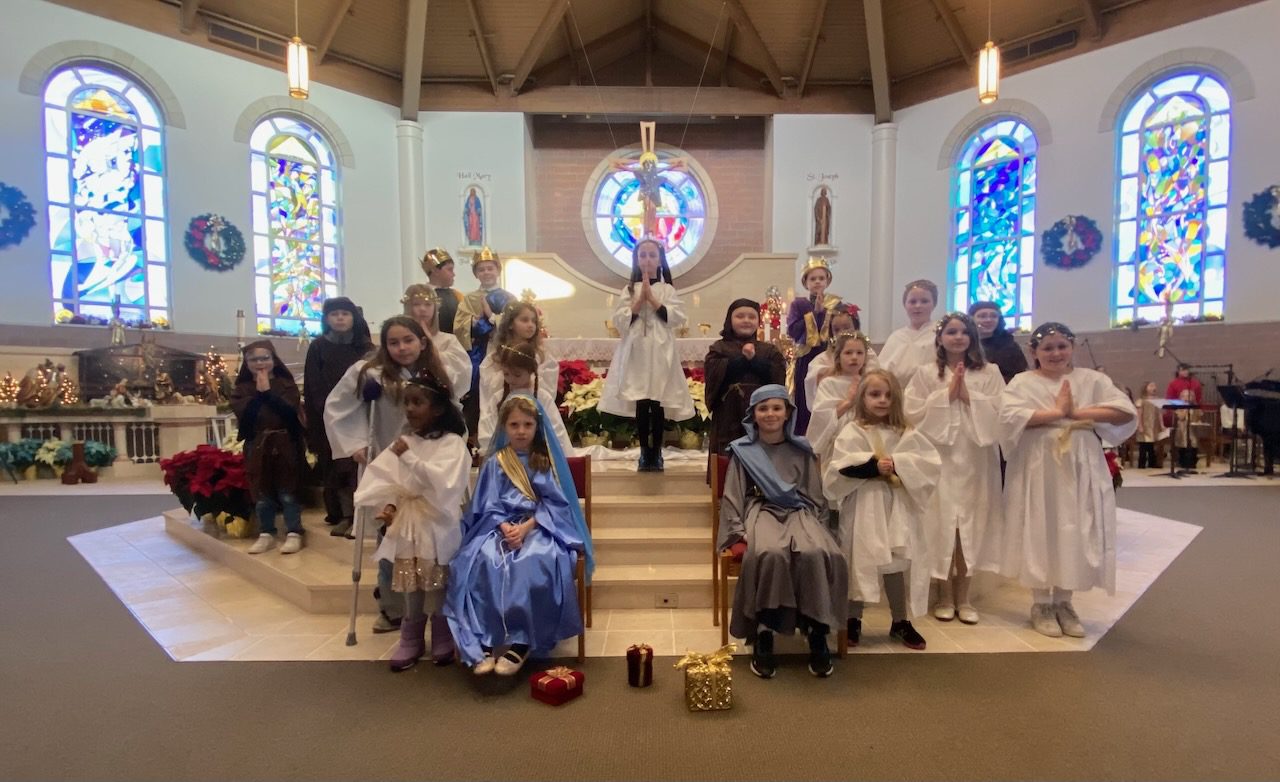 Christmas Tableau Saint Cyril of Jerusalem Catholic Church