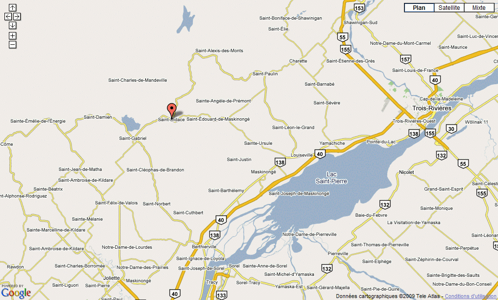 Municipalité de SaintDidace Cartes