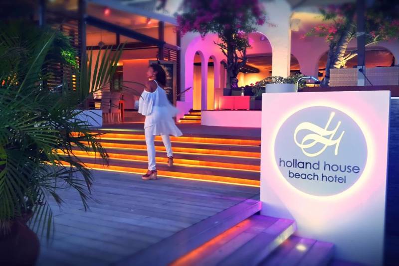 Holland House Beach Hotel St Maarten Saint Martin Voyage