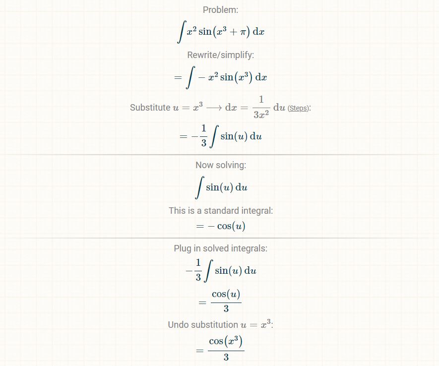 Integral Calculator With Steps / Mathstools Integral Calculator