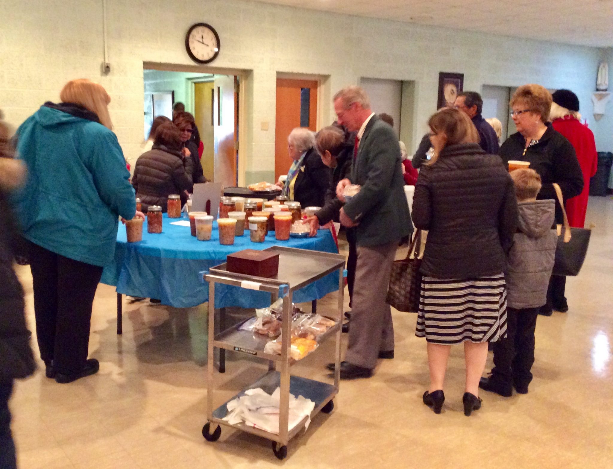 Soup and Bake Sale Jan 2020 Saint Polycarp Church