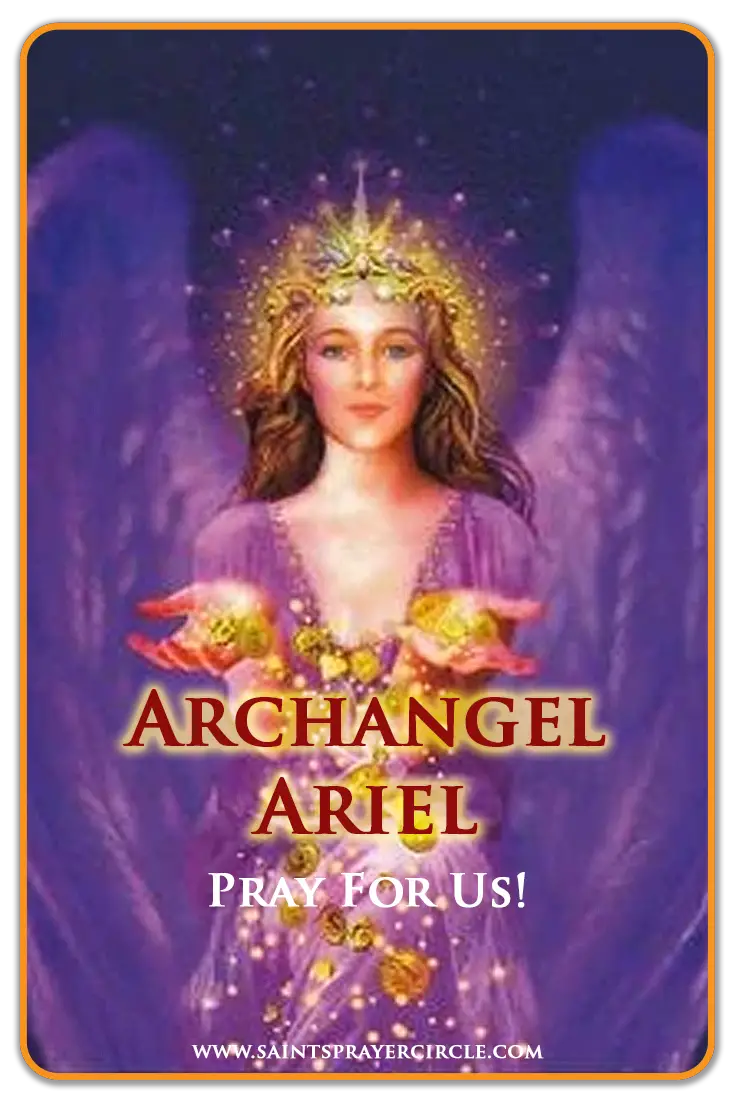 Archangel Ariel Making God Your Insurer In The Cycle Of Life St