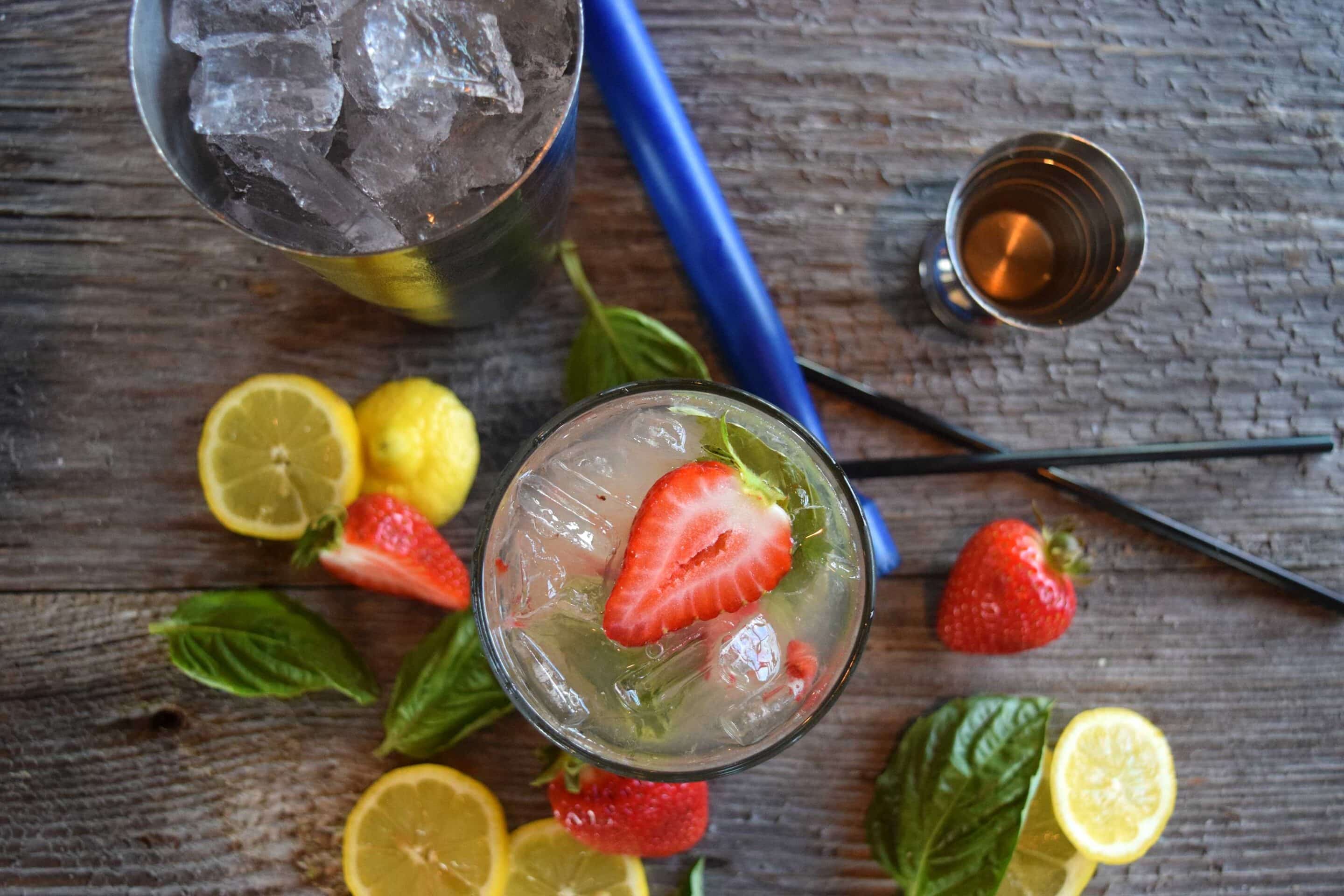 Handcrafted Bar Cocktails Saints Pub + Patio