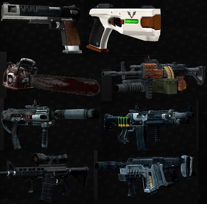Joe's Tacticool Weapons! Моды Saints Row The Third Каталог
