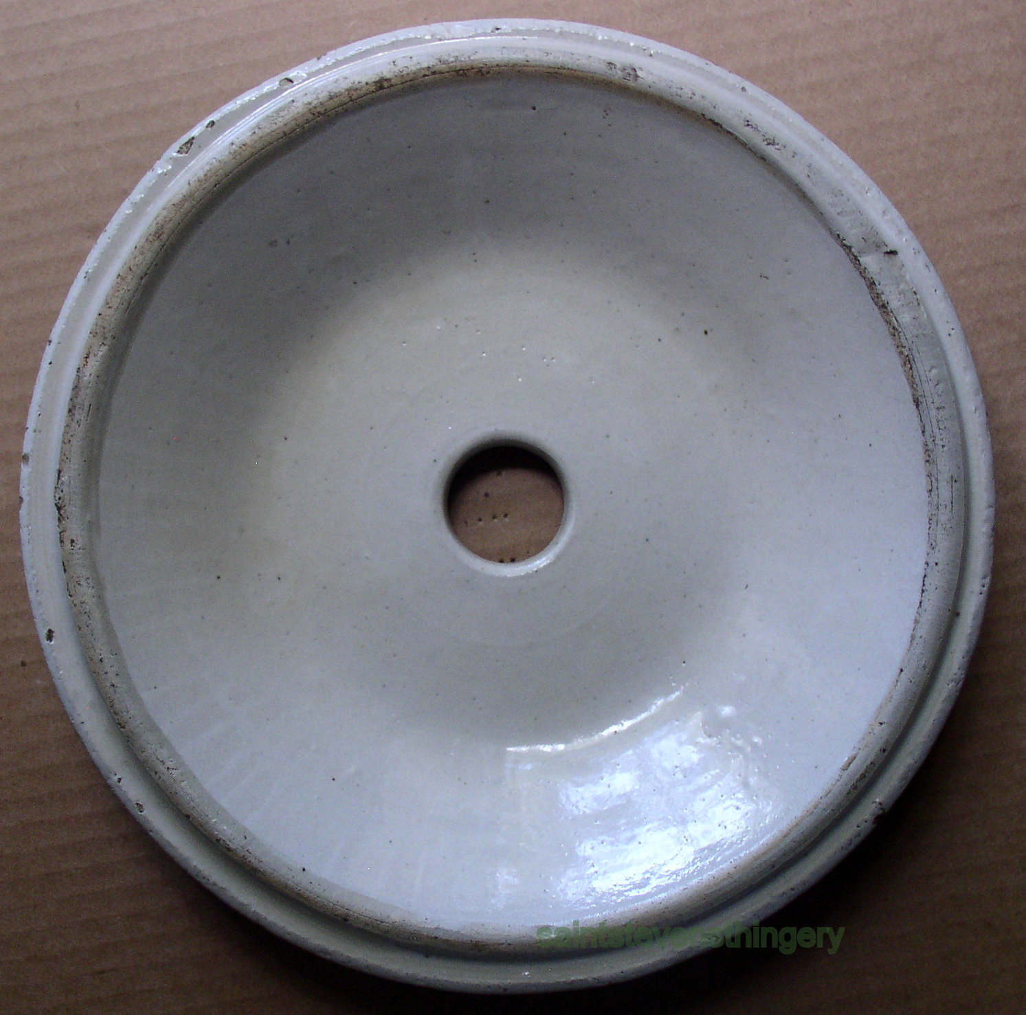 Red Wing Stoneware 56 Gallon Crock Butter Churn Lid Dasher Thingery