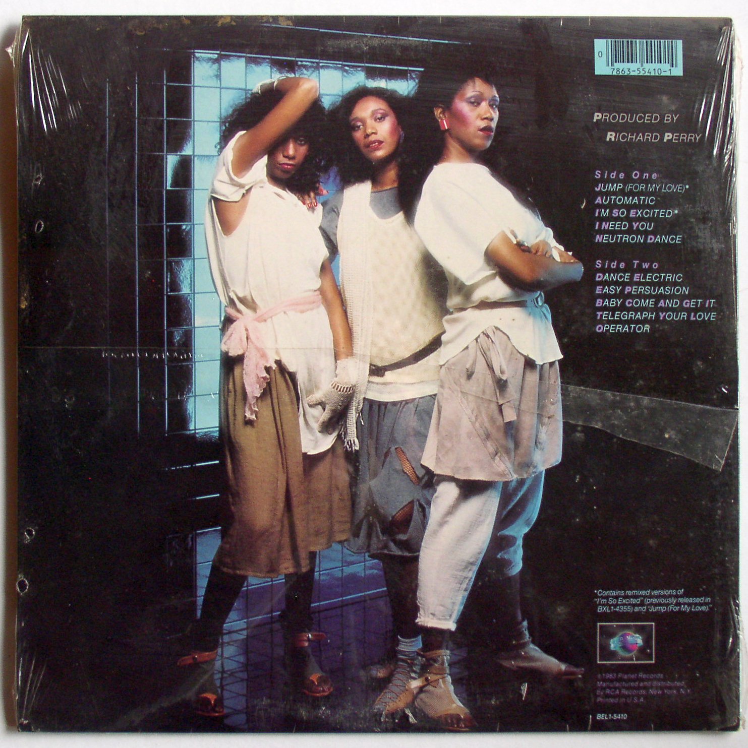 Pointer Sisters / Break Out sealed unplayed LP 1983 Thingery Previews