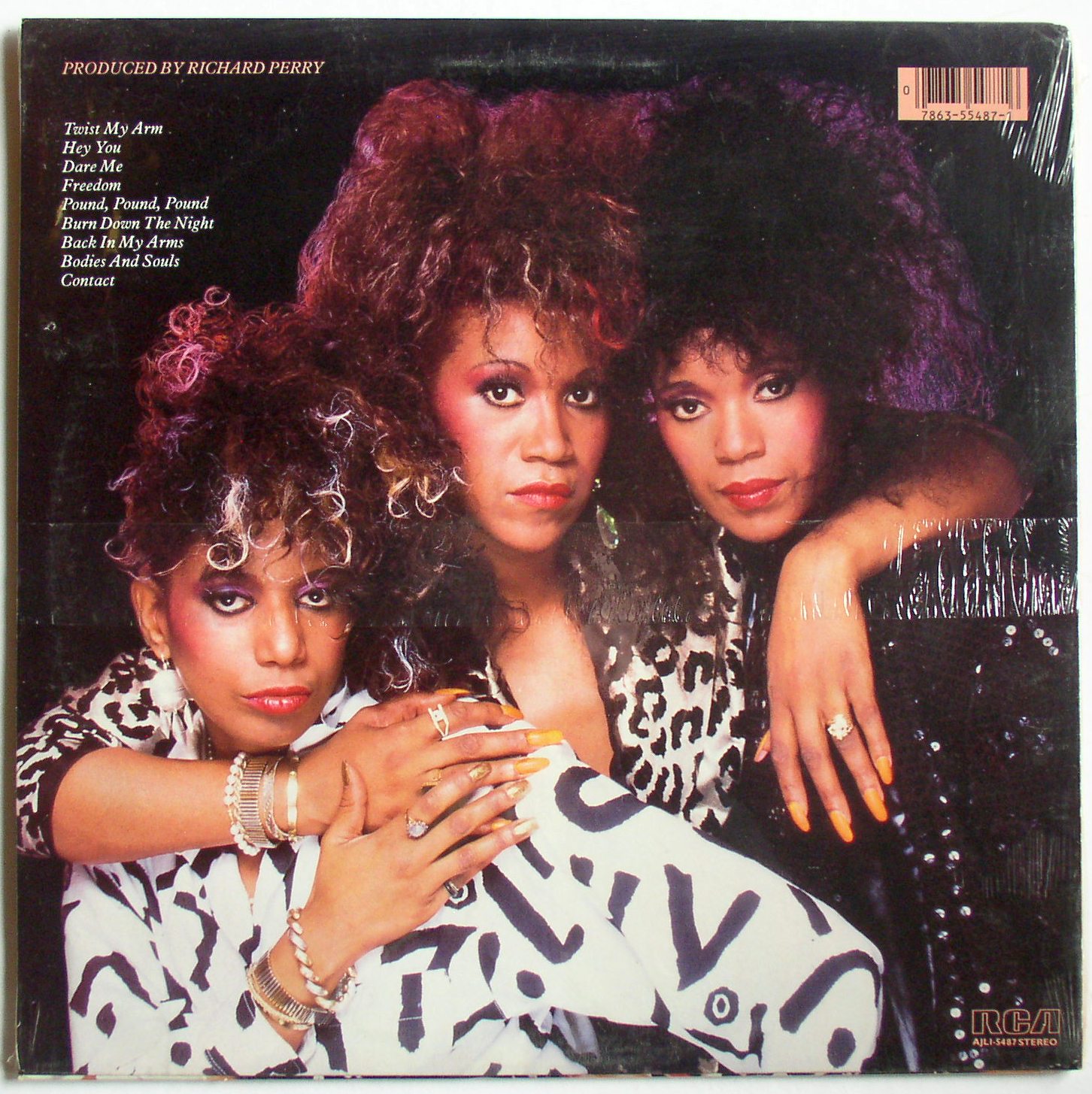 Pointer Sisters / Contact sealed LP 1985 Thingery Previews Postviews