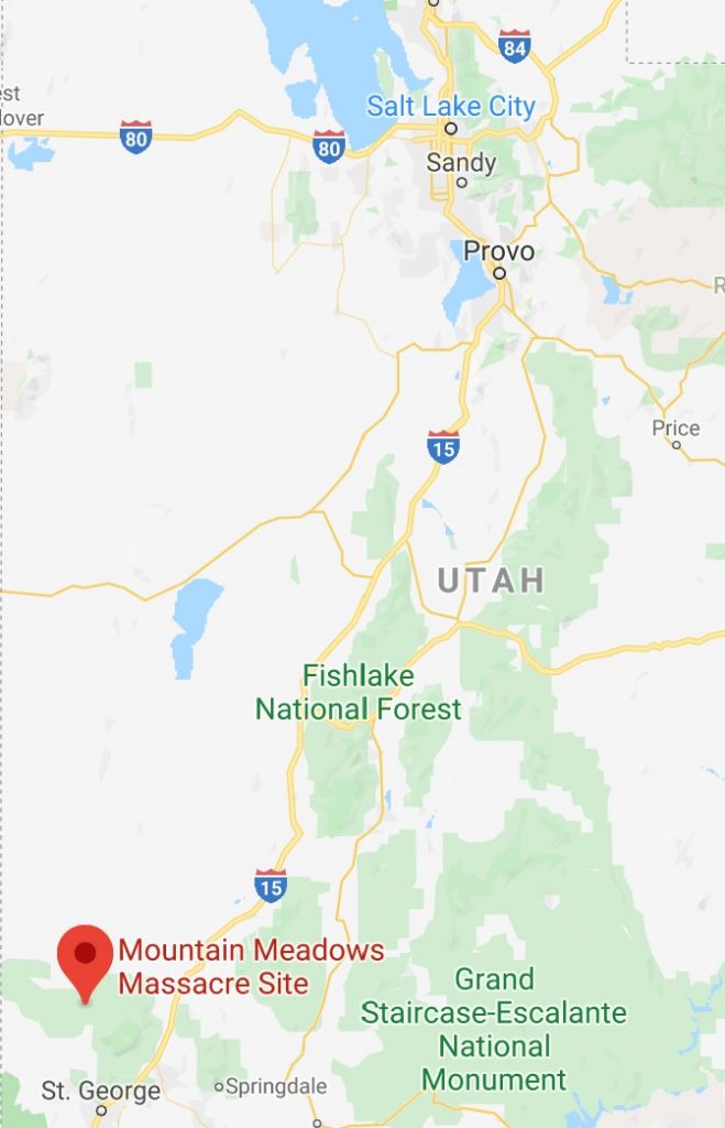 Mountain Meadows Utah Map What Is the Mountain Meadows Massacre? Saints Unscripted