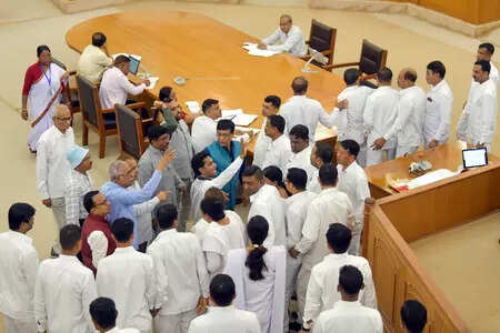 Tripura assembly passes bills for allowing 3 new private universities amid opposition protest, ETEducation Tripura assembly passes bills for allowing 3 new private universities amid opposition protest, ETEducation