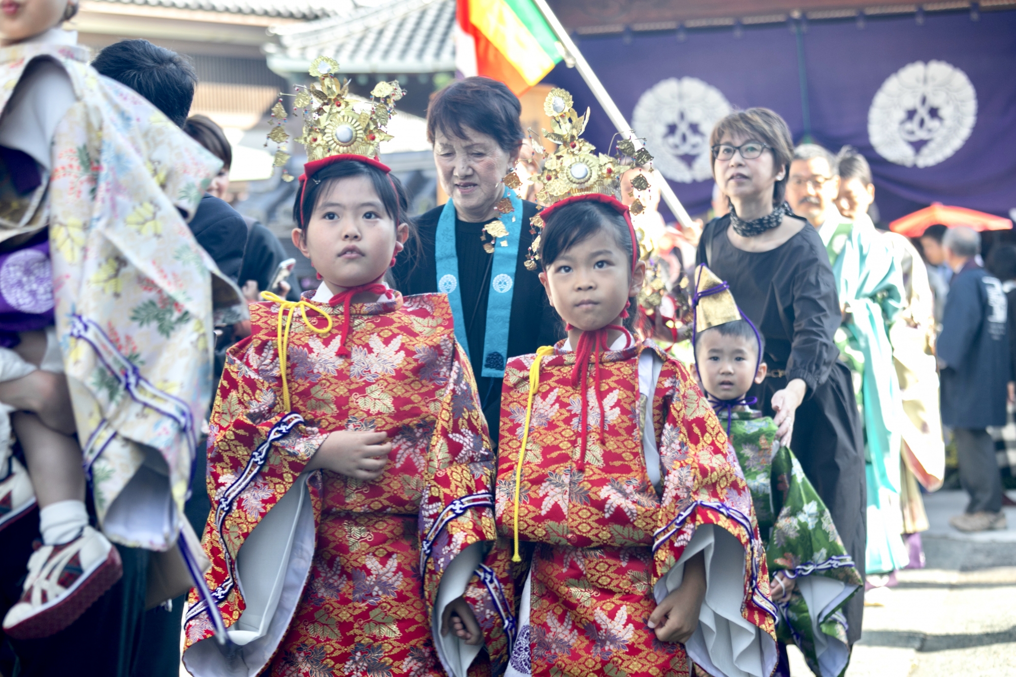 西林寺慶讃法要 ② 稚児行列 2 浄土真宗本願寺派 松光山 西林寺