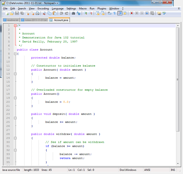 How to use notepad++ for java programming asltrac