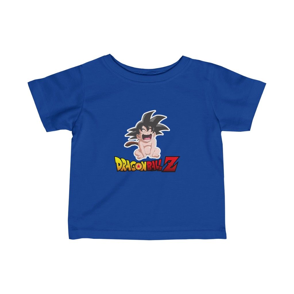 Dragon Ball Z Cute Baby Goku Crying Adorable Baby Tshirt