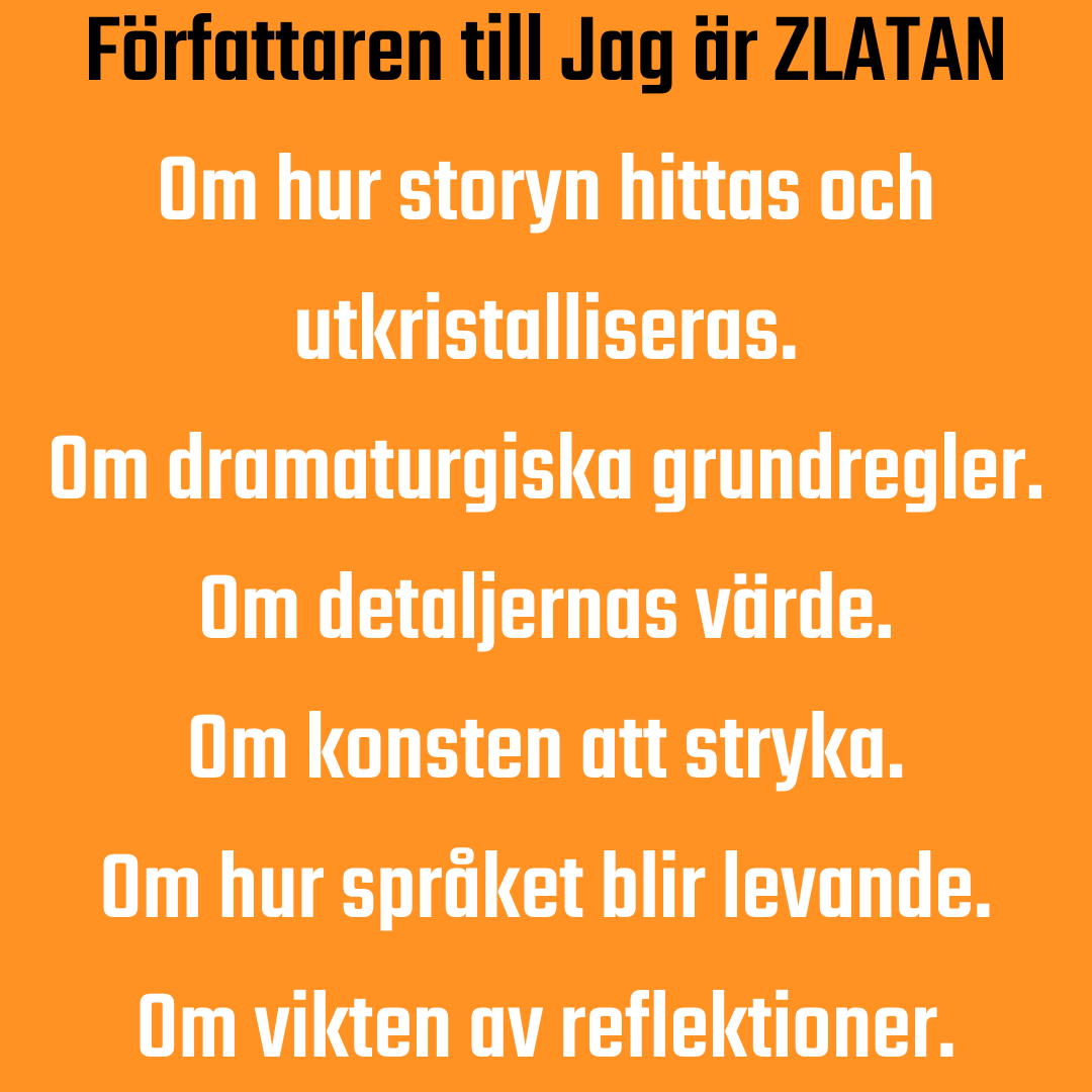 David Lagercrantz Boka hos SAJ, Sveriges äldsta talarbyrå!