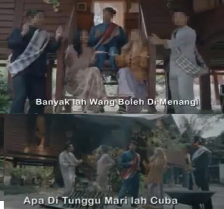 Upah RM180 Seorang, Para Pelakon Iklan Judi Raya Tidak
