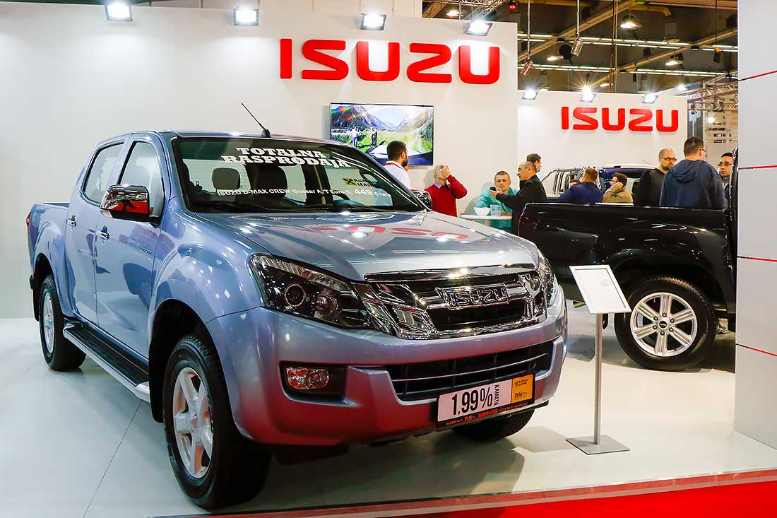 ISUZU novi modeli Beogradski sajam