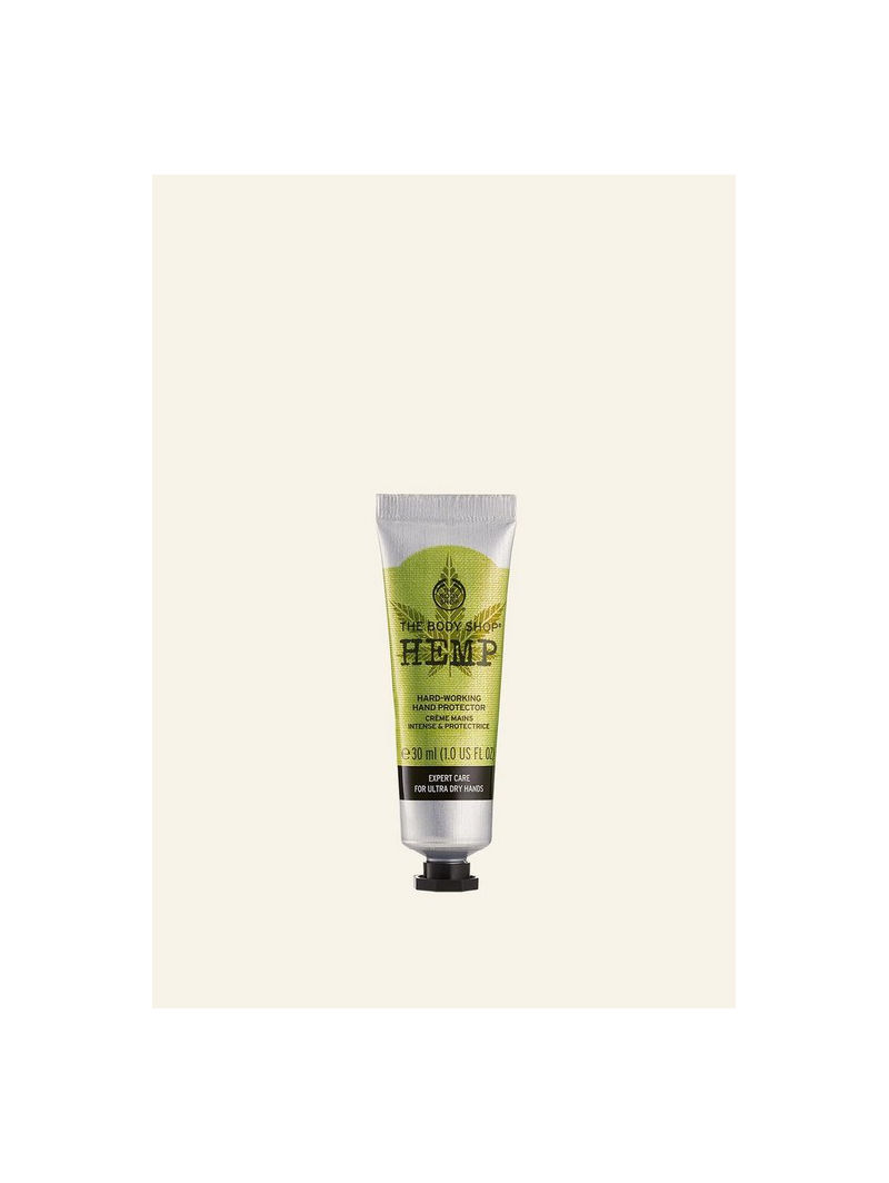 THE BODY SHOP Hemp Hand Cream Sajbaki Original Cosmetics from USA