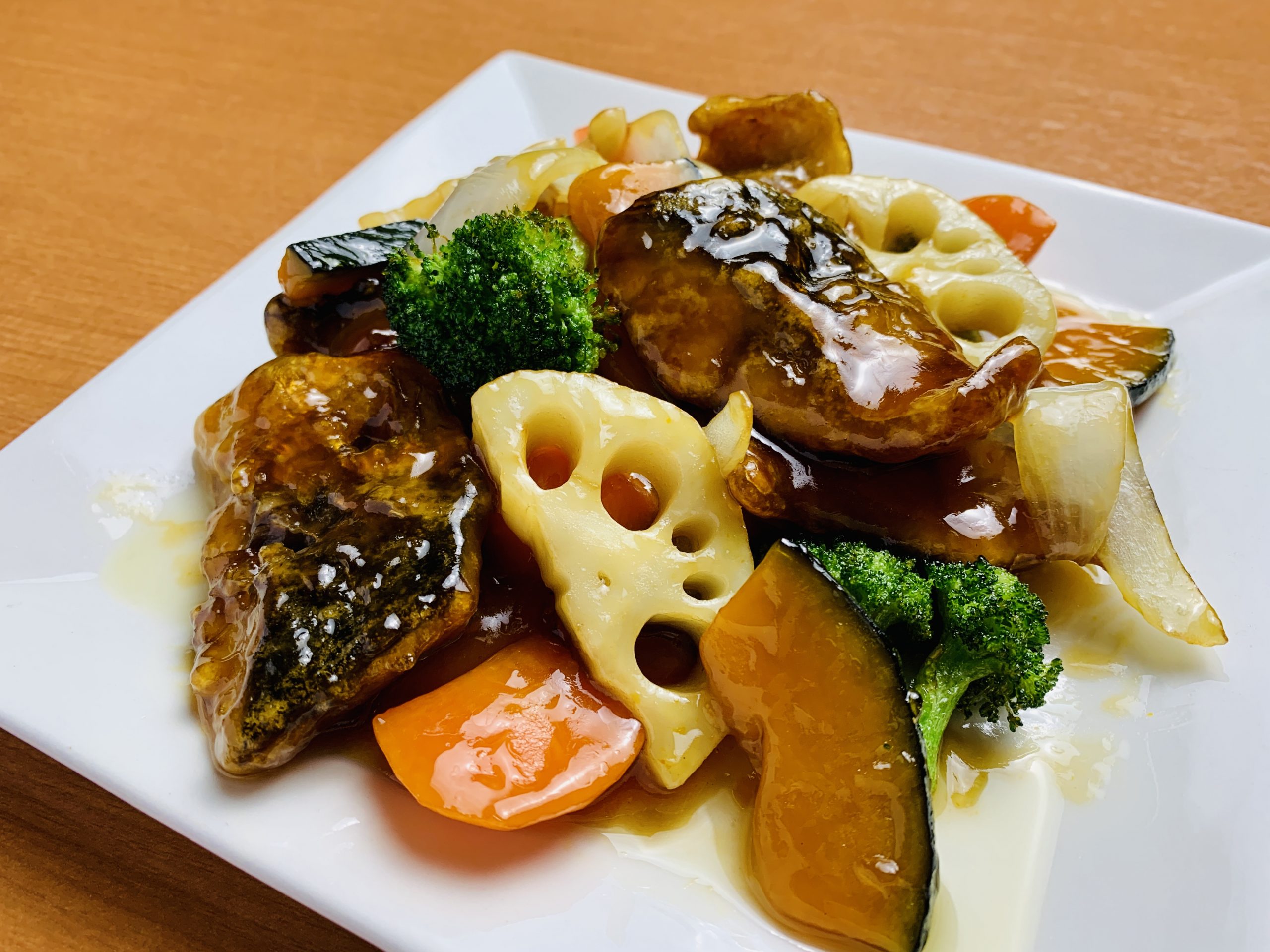 さばと冬野菜の黒酢あんかけ 海の恵み 食の底力 JAPAN 公式レシピサイト