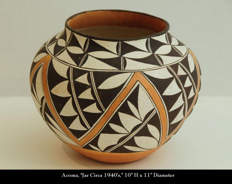 Native American Pottery, Beadwork, and Antiquities including Textiles
