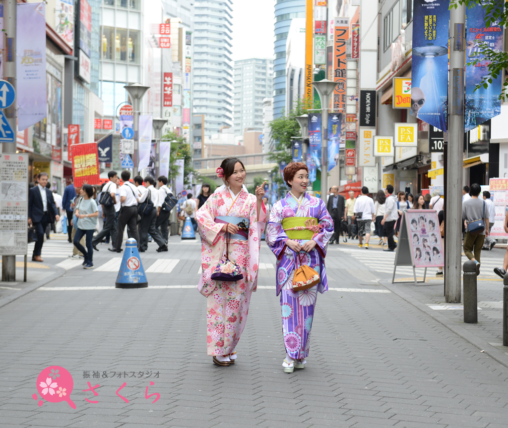 着物レンタル 着物散策プラン～池袋店～｜振袖＆フォトスタジオさくら