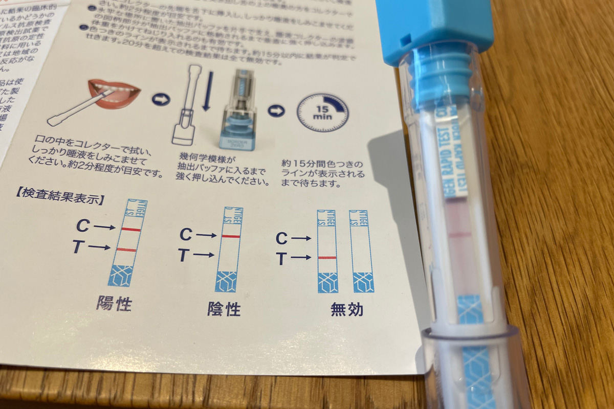 東亜産業の抗原検査キットを使ってみたよ！～使い方解説～