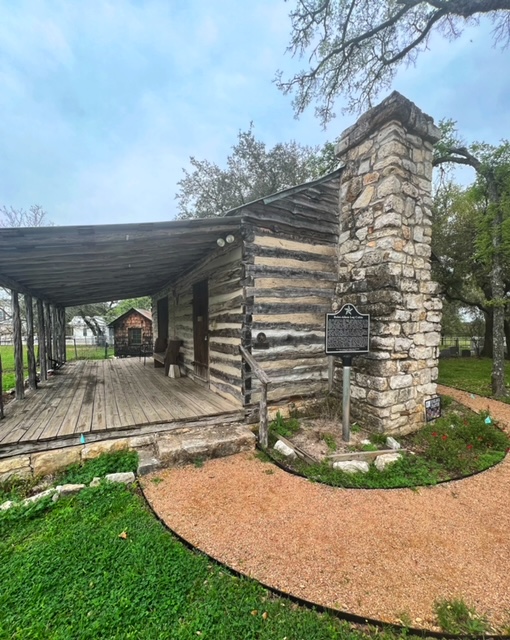 Log Cabins on Exhibit during Wildflower Arts & Crafts Show