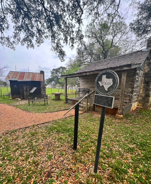 Log Cabins on Exhibit during Wildflower Arts & Crafts Show