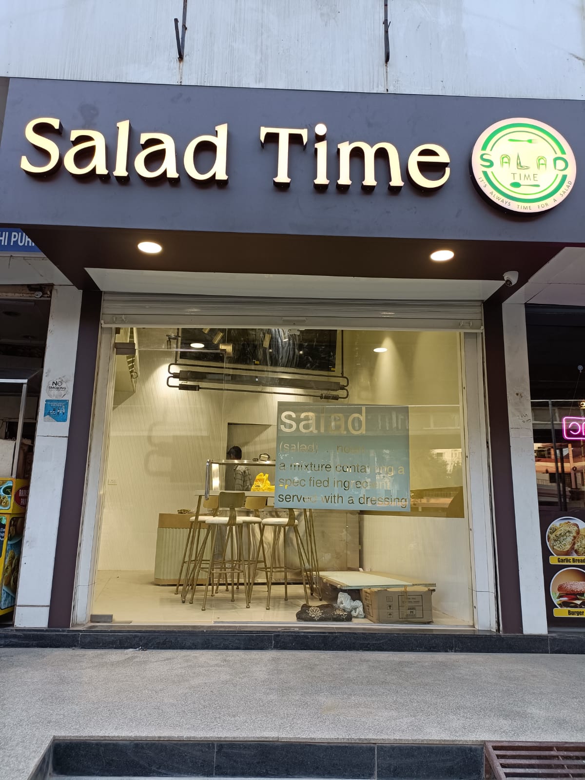 Salad Bar at Old Padra Road Vadodara SaladTime